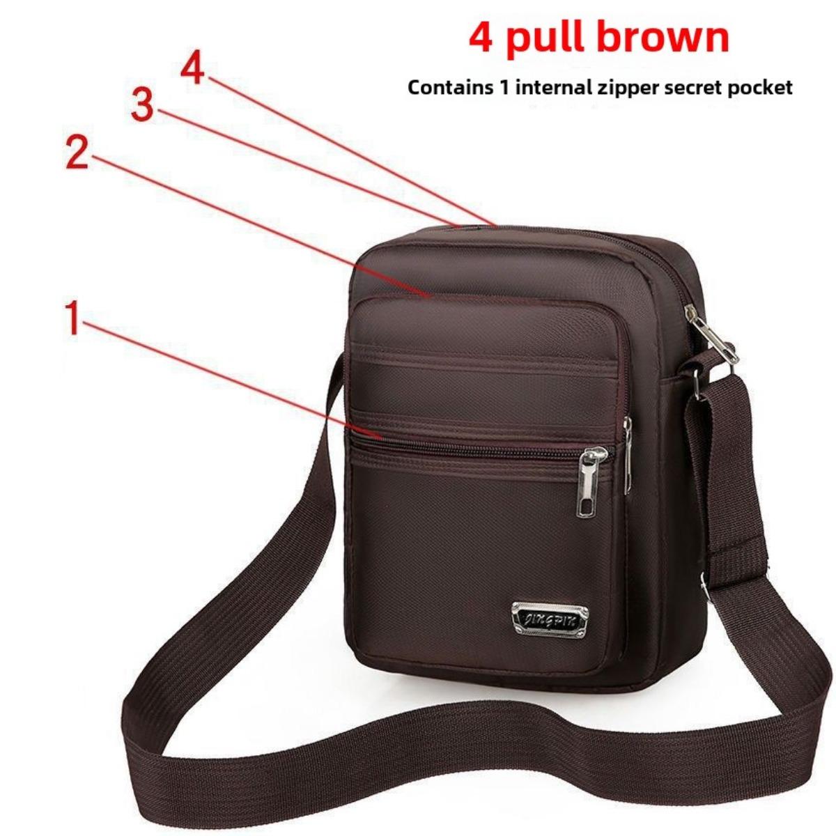 Мужской нейлоновый рюкзак Slant - многосекционная, портативная сумка через плечо с регулируемым плечевым ремнем и карманом на молнии, подходит для деловых поездок
Мужской нейлоновый рюкзак Slant - многосекционная, портативная сумка через плечо с регулируемым плечевым ремнем и карманом на молнии, подходит для деловых поездок