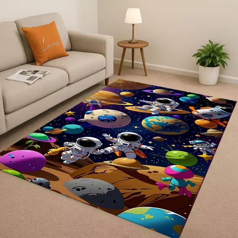 Astronaut Space Exploration Universe Theme Soft Floor Carpet Kids Playroom Mat Living Room Sofa Rug Bedroom Home Decor Doormat 40x60CM
Astronaut Space Exploration Universe Theme Soft Floor Carpet Kids Playroom Mat Living Room Sofa Rug Bedroom Home Decor Doormat 40x60CM