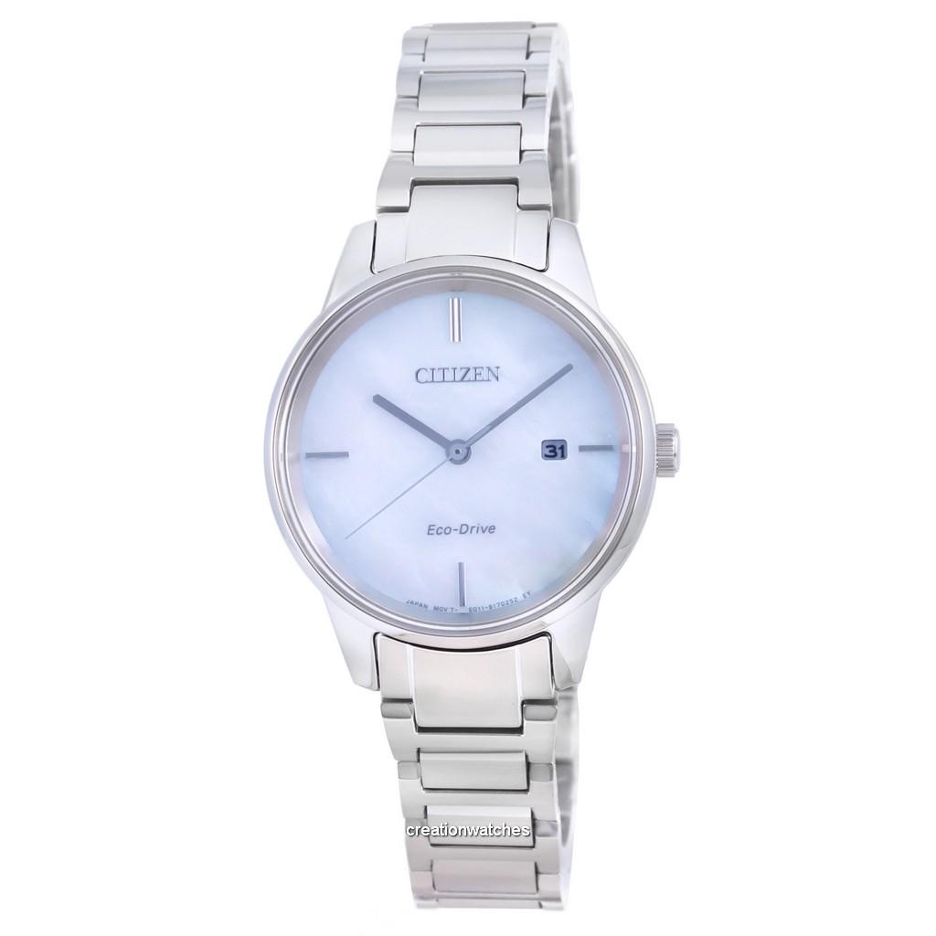 Citizen Перламутр Циферблат из нержавеющей стали Eco-Drive EW2590-85D Женские часы
Citizen Перламутр Циферблат из нержавеющей стали Eco-Drive EW2590-85D Женские часы