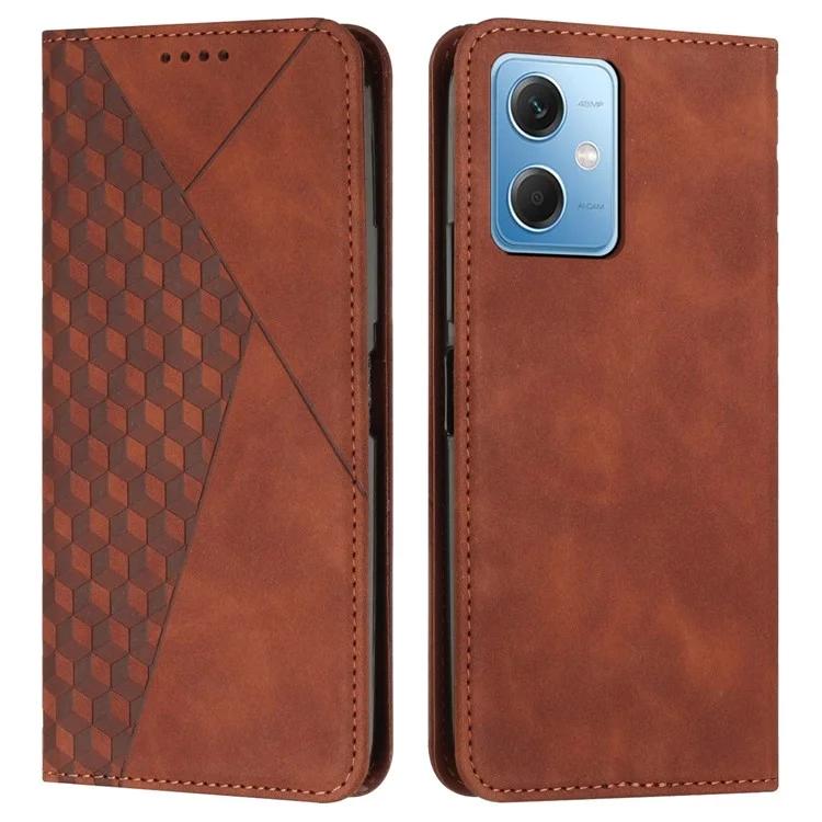 For Xiaomi Redmi Note 12 5G (Global) / (India) / (China) / Poco X5 5G Phone Stand Case Imprinted Rhombus Pattern Leather Wallet Phone Cover
For Xiaomi Redmi Note 12 5G (Global) / (India) / (China) / Poco X5 5G Phone Stand Case Imprinted Rhombus Pattern Leather Wallet Phone Cover
