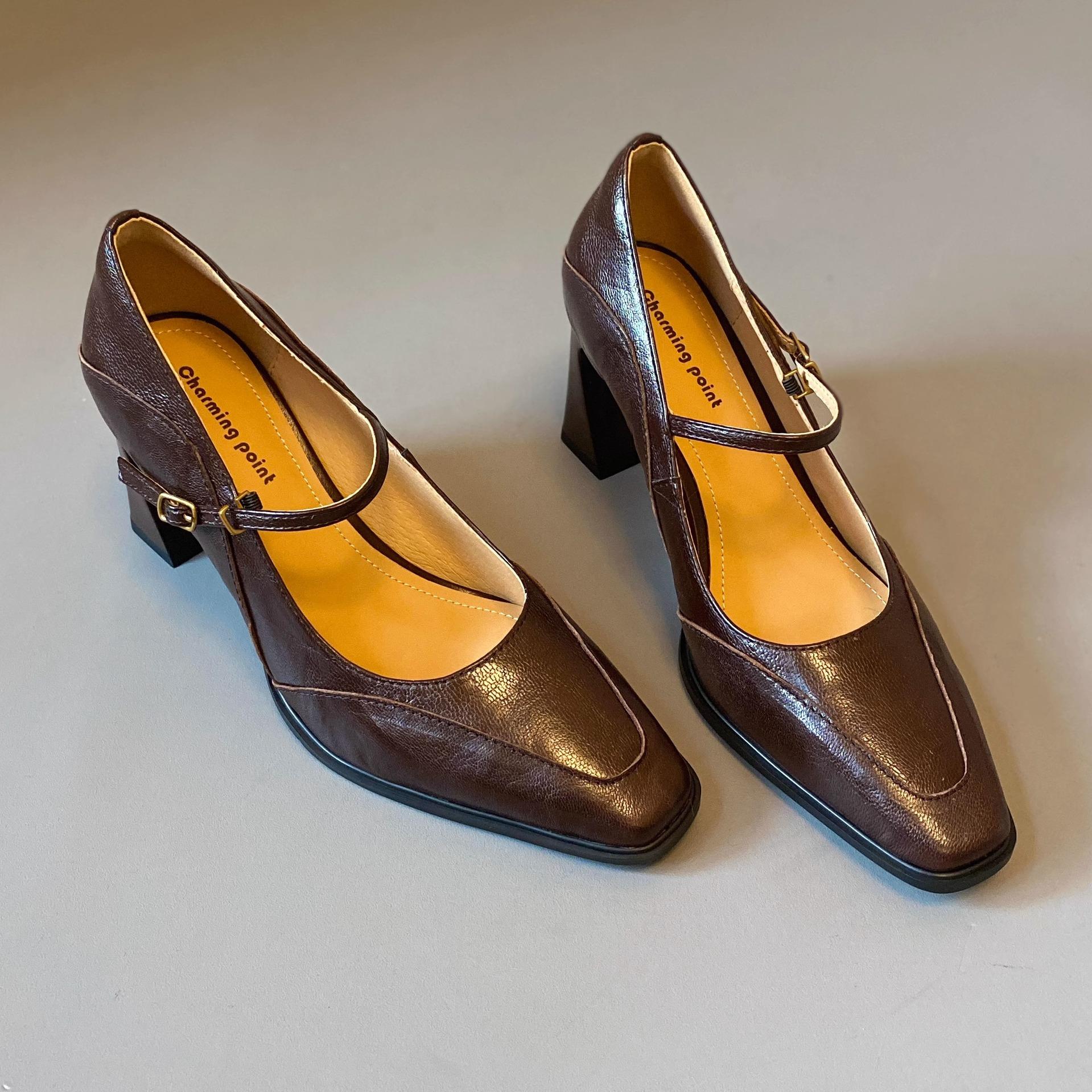 2025 новые ретро легкие туфли-одиночки женские французские туфли Мэри Джейн на высоком каблуке с маленькой квадратной головкой толстый каблук модные туфли 40 темно-коричневого
2025 новые ретро легкие туфли-одиночки женские французские туфли Мэри Джейн на высоком каблуке с маленькой квадратной головкой толстый каблук модные туфли 40 темно-коричневого