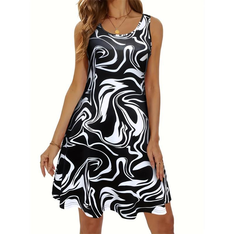 Summer Bohemia Women s Dresses Women s Sleeveless Tank Dresses Travel Essential Fashion Printed Short Dresses L
Summer Bohemia Women s Dresses Women s Sleeveless Tank Dresses Travel Essential Fashion Printed Short Dresses L