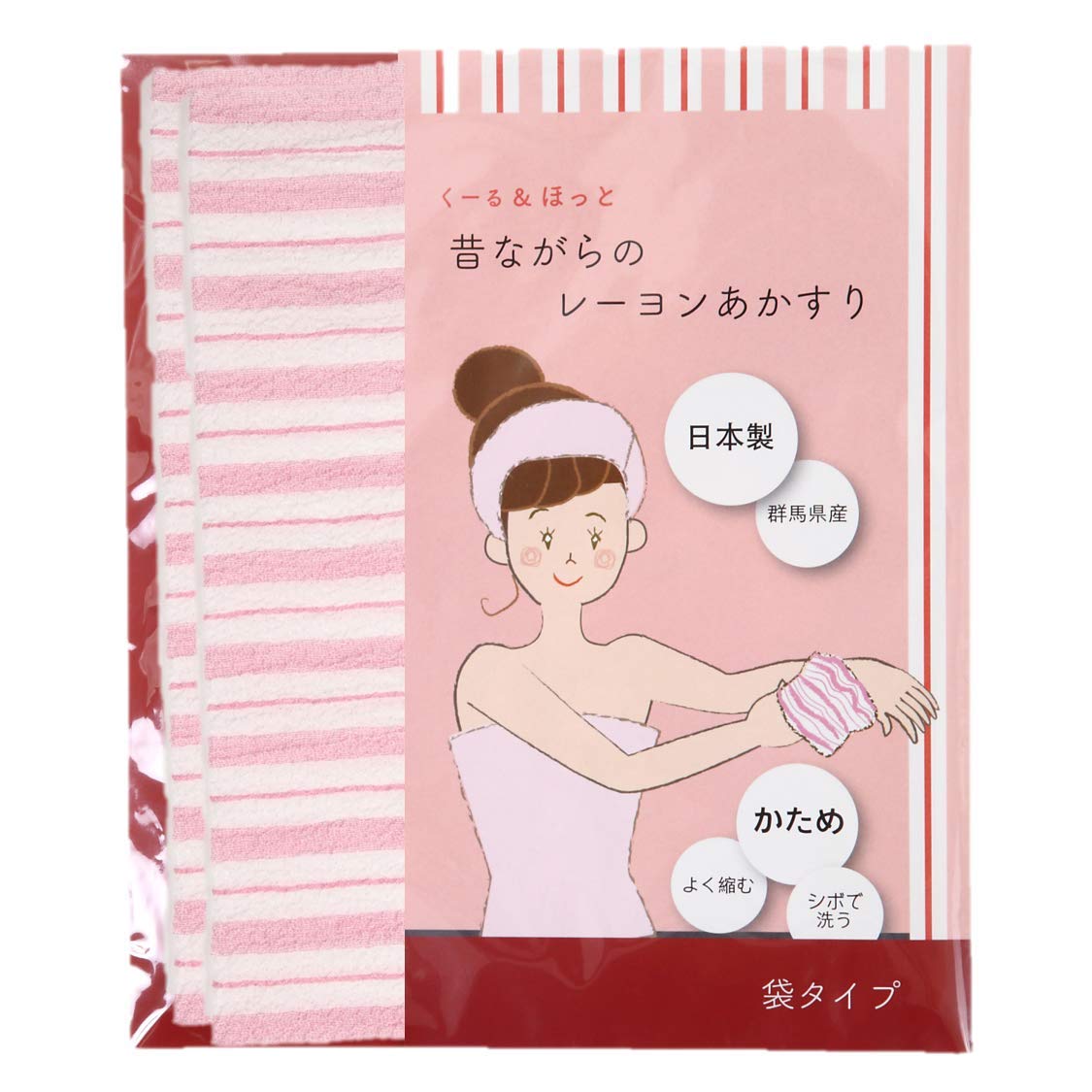 Cool Hot Traditional Rayon Scrub Made in Japan in Gunma Bag Type & (Produced Prefecture) (Large 3-Pack (Pink))
Cool Hot Traditional Rayon Scrub Made in Japan in Gunma Bag Type & (Produced Prefecture) (Large 3-Pack (Pink))
