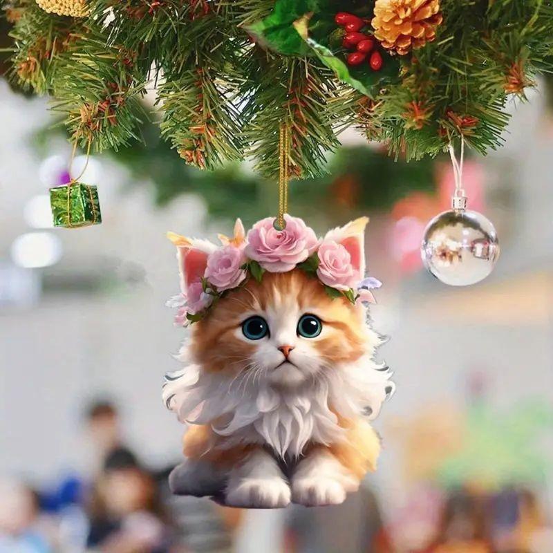 Acrylic 2d Whimsical Car Interior Decoration Cute Rearview Mirror Christmas Charm Tree 1
Acrylic 2d Whimsical Car Interior Decoration Cute Rearview Mirror Christmas Charm Tree 1