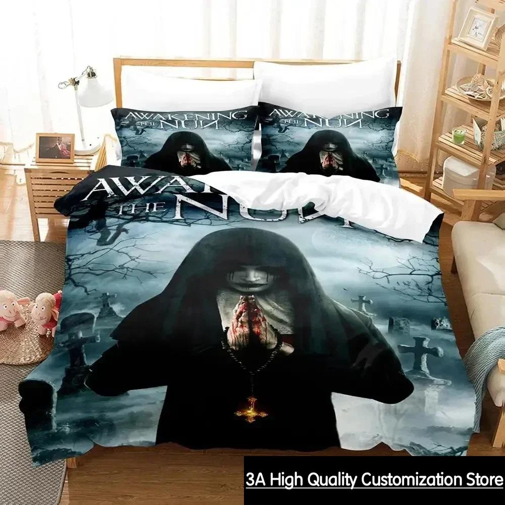 Comforter Anime The Nun Bedding Set Bed Set Comforter King Queen Size Boys Adult Bedding Set Comforter (quilt)-EU Single(135*200cm)3pcs
Comforter Anime The Nun Bedding Set Bed Set Comforter King Queen Size Boys Adult Bedding Set Comforter (quilt)-EU Single(135*200cm)3pcs
