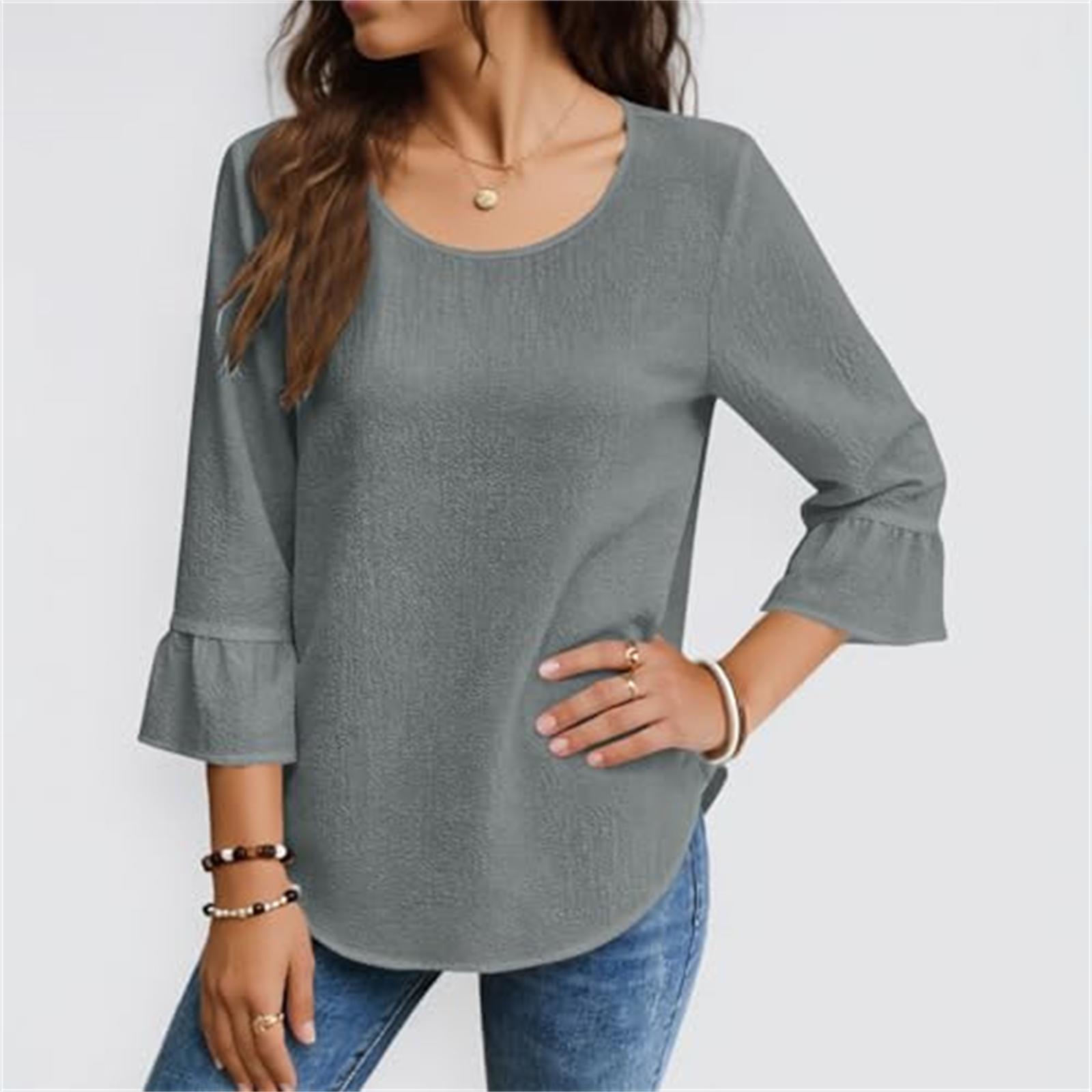Women s casual 3/4 -sleeved blouse S
Women s casual 3/4 -sleeved blouse S