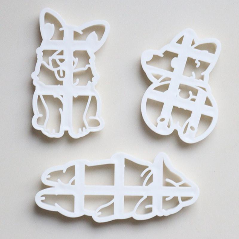 Corgi & Kitten Polymer Clay Cutters, 6-Piece Cartoon Cookie Embossing Mold Set for DIY Craft
Corgi & Kitten Polymer Clay Cutters, 6-Piece Cartoon Cookie Embossing Mold Set for DIY Craft