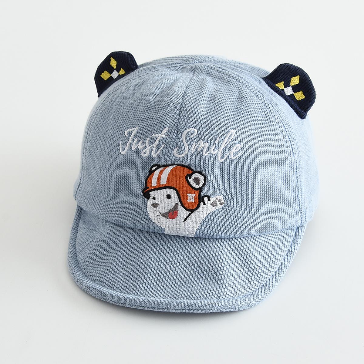 Children s Cartoon 3D Ears Sun Protection Hat - Windproof, Warm, Soft Brim Baseball Cap Above 3 years (Hat circumference 50-52cm) синій
Children s Cartoon 3D Ears Sun Protection Hat - Windproof, Warm, Soft Brim Baseball Cap Above 3 years (Hat circumference 50-52cm) синій