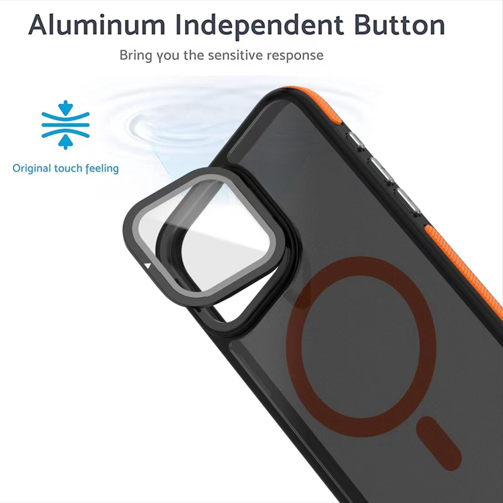 For iPhone 16 Pro Magnetic Case Skin-Touch TPU Acrylic Phone Back Cover with Lens Protector Kickstand Grey
For iPhone 16 Pro Magnetic Case Skin-Touch TPU Acrylic Phone Back Cover with Lens Protector Kickstand Grey