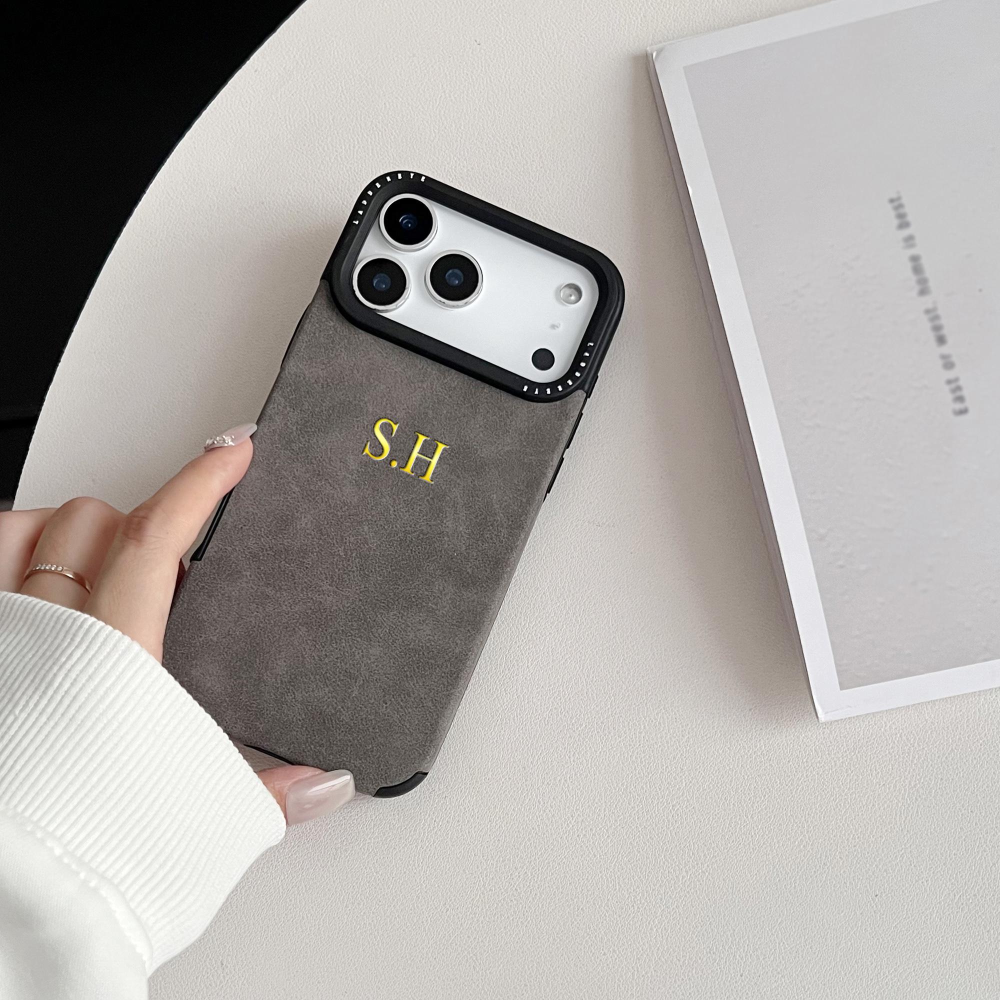 Luxury Suede Multicolored Faux Leather Custom Name Hot Gold Foil Engraved Case For iPhone 17 16 15 14 13 12 11 Pro Max Plus Air For iPhone 17ProMax
Luxury Suede Multicolored Faux Leather Custom Name Hot Gold Foil Engraved Case For iPhone 17 16 15 14 13 12 11 Pro Max Plus Air For iPhone 17ProMax