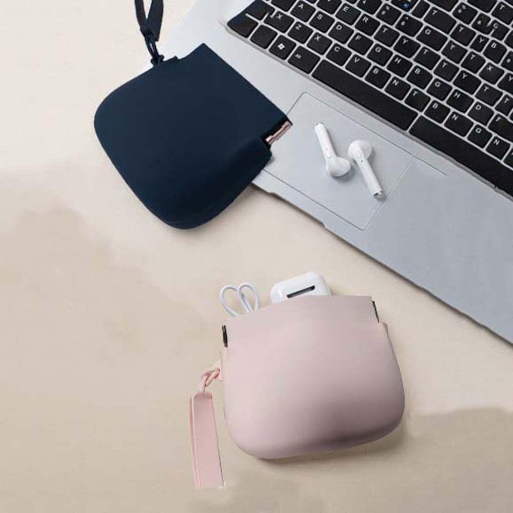With Lanyard Silicone Coin Purse Wallet Solid Color Mini Makeup Bag Elegant Simple Money Bag Daily розовый
With Lanyard Silicone Coin Purse Wallet Solid Color Mini Makeup Bag Elegant Simple Money Bag Daily розовый