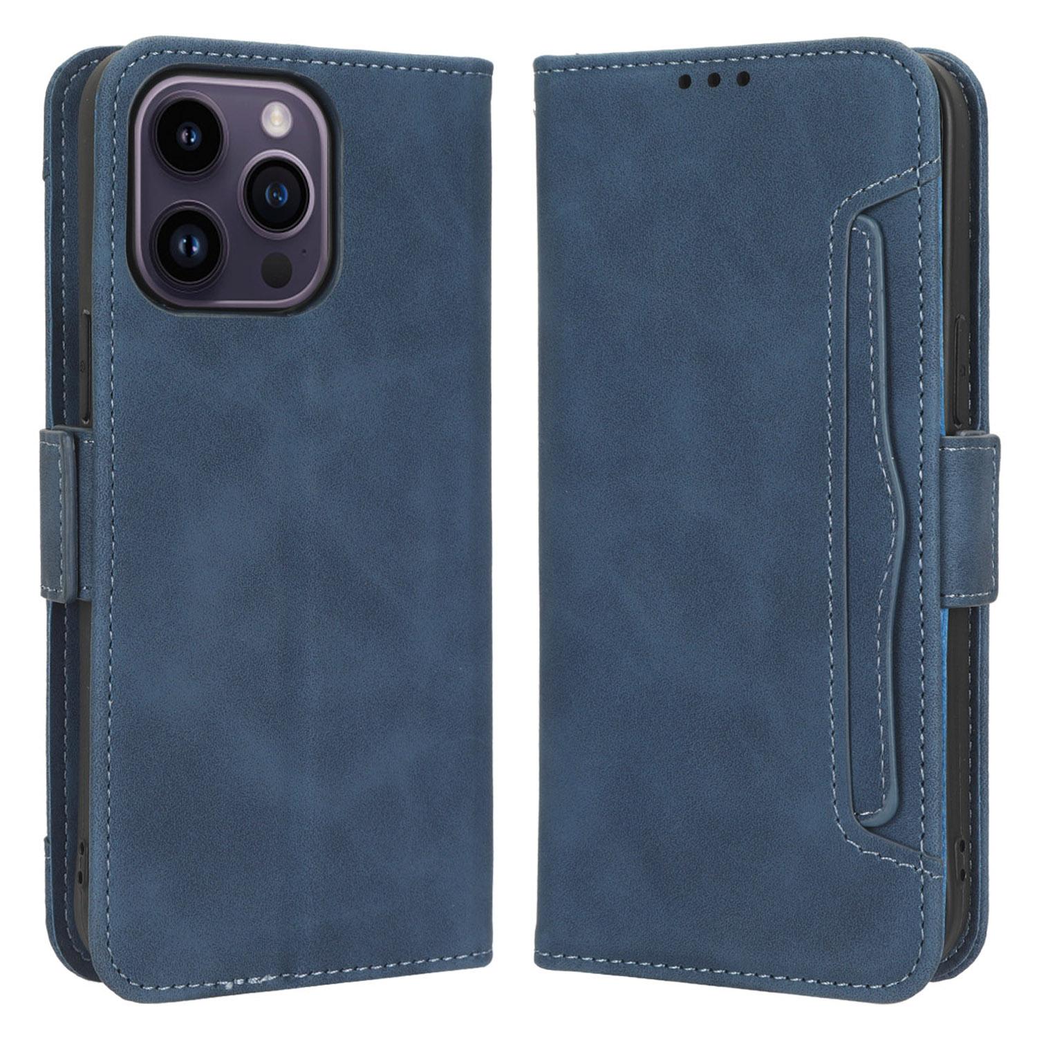 For iPhone 15 Pro Cover Multiple Card Slots Leather Wallet Stand Phone Case Blue
For iPhone 15 Pro Cover Multiple Card Slots Leather Wallet Stand Phone Case Blue