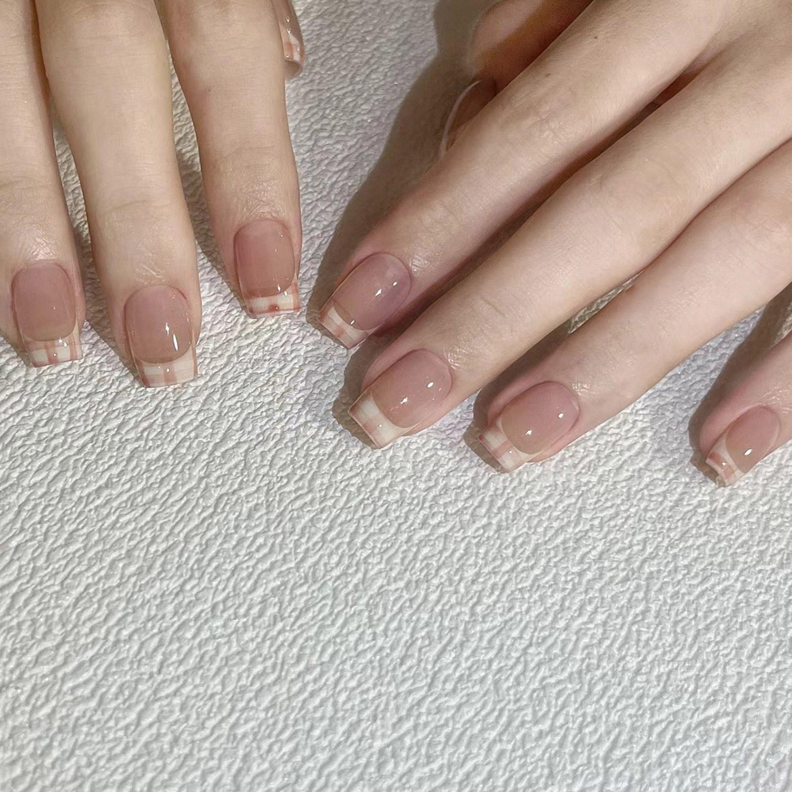 24 шт. Короткие балетки, накладные ногти, французский типс, полное покрытие, накладные ногти, элегантные искусственные ногти, глянцевые накладные ногти
24 шт. Короткие балетки, накладные ногти, французский типс, полное покрытие, накладные ногти, элегантные искусственные ногти, глянцевые накладные ногти