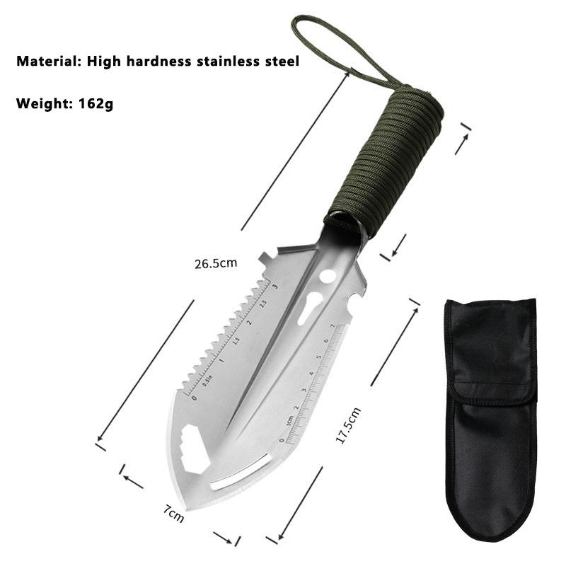 Лопата для кемпинга на открытом воздухе, многофункциональная портативная лопата инженера, ручная лопата для сада и огорода, стальная портативная
Лопата для кемпинга на открытом воздухе, многофункциональная портативная лопата инженера, ручная лопата для сада и огорода, стальная портативная