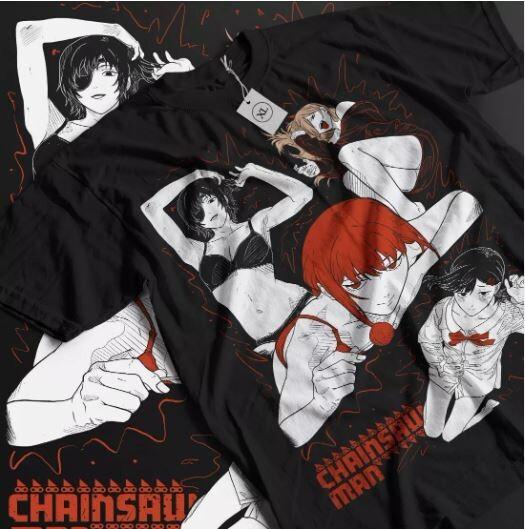Makima Power Kobeni Reze T-Shirt Chainsaw Denji Horror Anime Gift Shirt All Size 4XL
Makima Power Kobeni Reze T-Shirt Chainsaw Denji Horror Anime Gift Shirt All Size 4XL