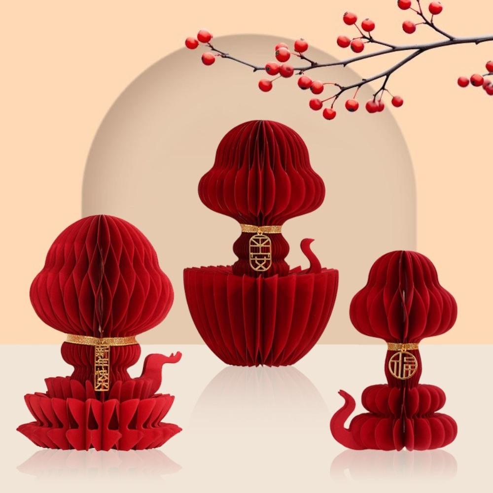 Snake Shape Paper Honeycomb Ornament Folding Mini Desktop Ornament 2025 Chinese New Year Type C-02
Snake Shape Paper Honeycomb Ornament Folding Mini Desktop Ornament 2025 Chinese New Year Type C-02