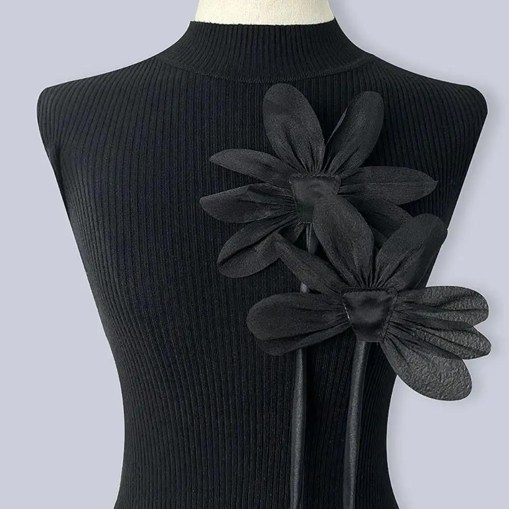 2Pcs New Cloth Fabric Flower Brooch Pins Lace Flower Corsage Lapel Pins Handmade Jewelry Wedding Party Accessories чорний
2Pcs New Cloth Fabric Flower Brooch Pins Lace Flower Corsage Lapel Pins Handmade Jewelry Wedding Party Accessories чорний