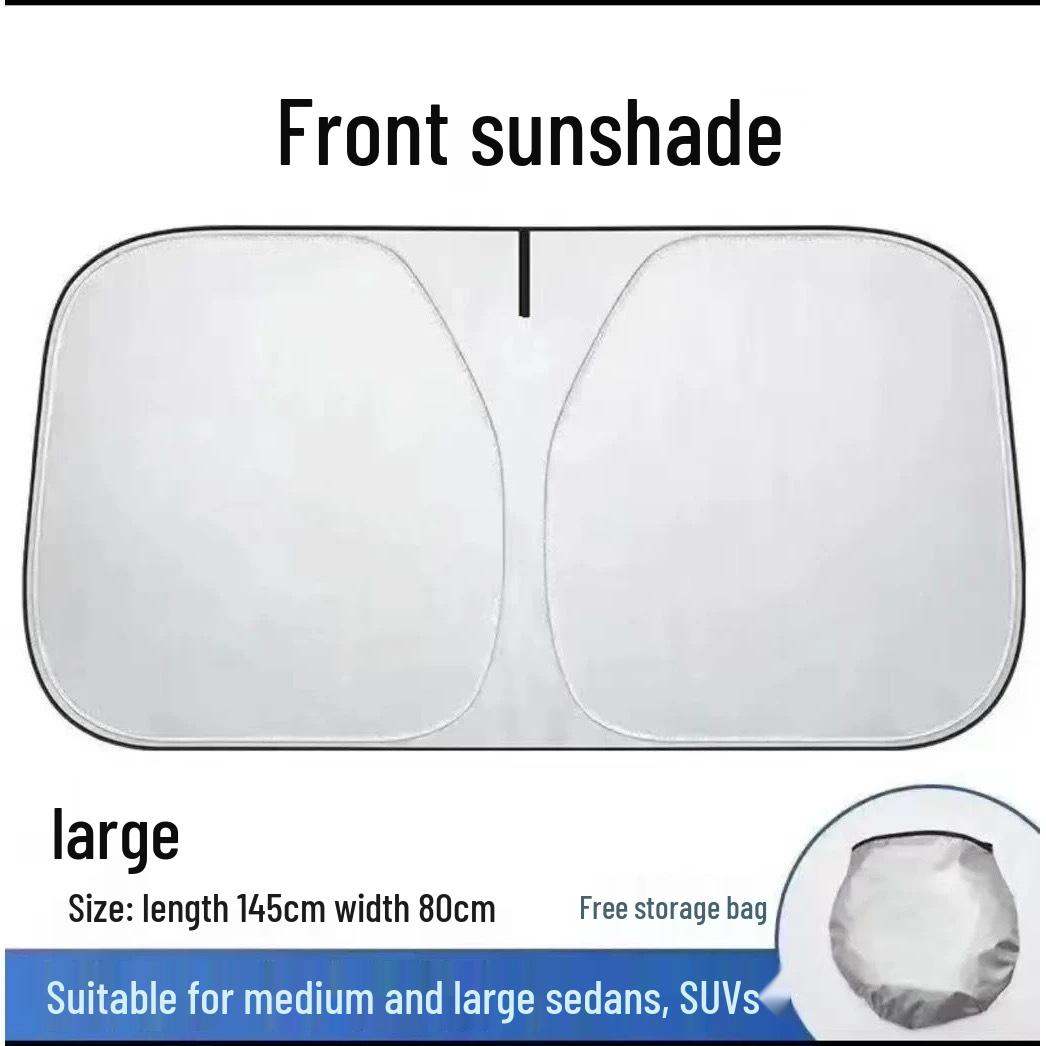 Enhanced Foldable Car Sunshade: Thick, Easy-to-Store Heat Insulation for Sun Protection
Enhanced Foldable Car Sunshade: Thick, Easy-to-Store Heat Insulation for Sun Protection