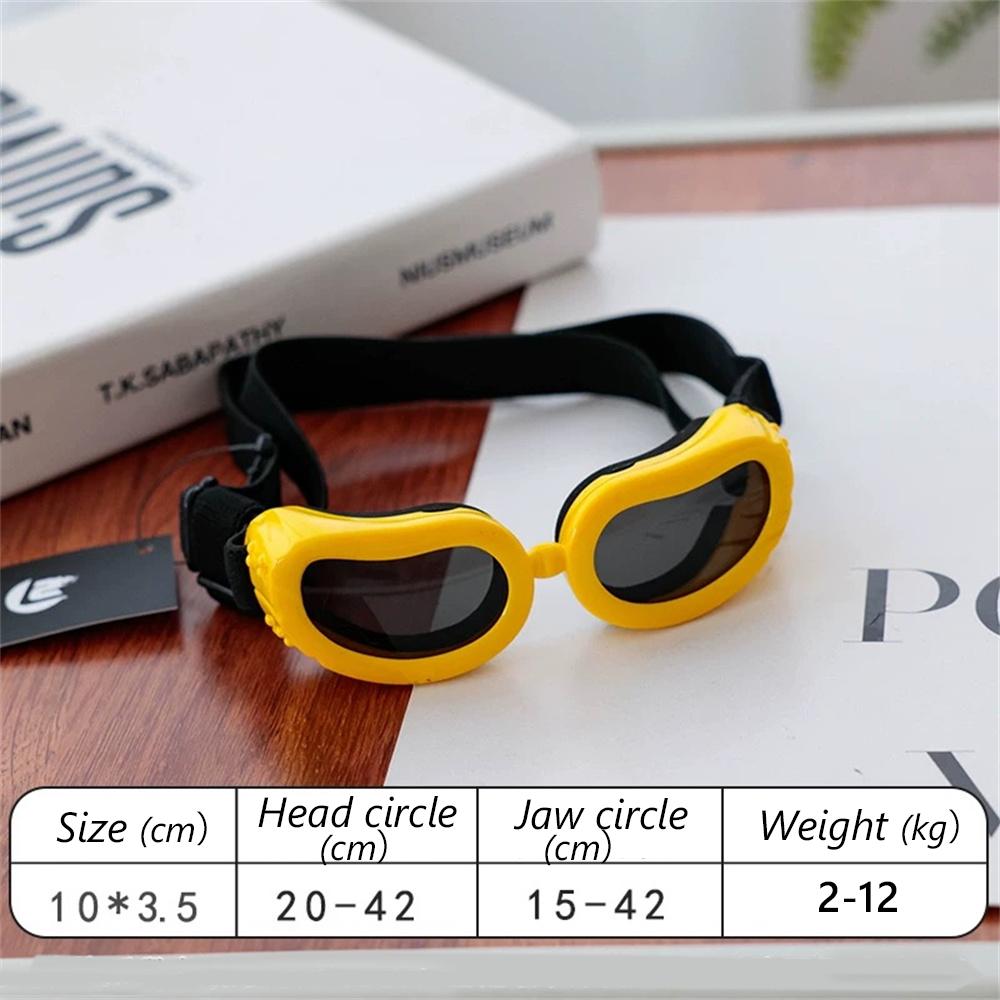 Retro Puppy Dog Pilot Goggles for Small Dogs Cycling Pet Glasses Yorkshire Pinscher Sunglasses mascotas Photography Accessories 11x3.5cm жовтий
Retro Puppy Dog Pilot Goggles for Small Dogs Cycling Pet Glasses Yorkshire Pinscher Sunglasses mascotas Photography Accessories 11x3.5cm жовтий