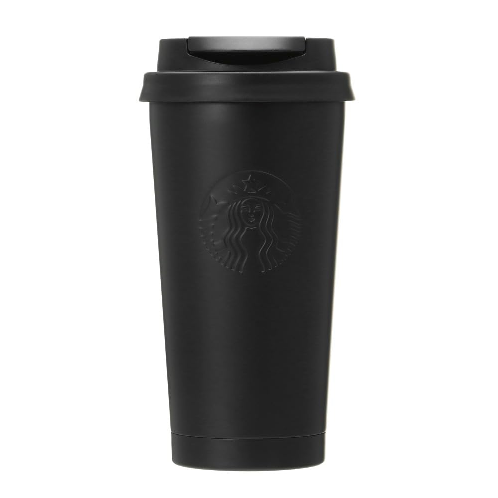Starbucks Starbucks Staba Recycled Stainless Steel TOGO Logo Tumbler, Matte Black, 16.6 fl oz (473 ml)
Starbucks Starbucks Staba Recycled Stainless Steel TOGO Logo Tumbler, Matte Black, 16.6 fl oz (473 ml)