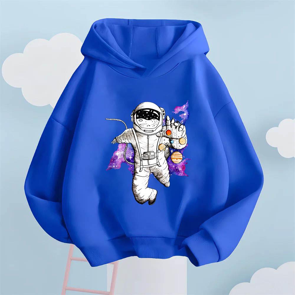 Interstellar Fun Style! Space Astronaut Printed Kids Hoodie, Let Children Wear Sci-Fi-Infused Playful Fashion Vibe 100
Interstellar Fun Style! Space Astronaut Printed Kids Hoodie, Let Children Wear Sci-Fi-Infused Playful Fashion Vibe 100