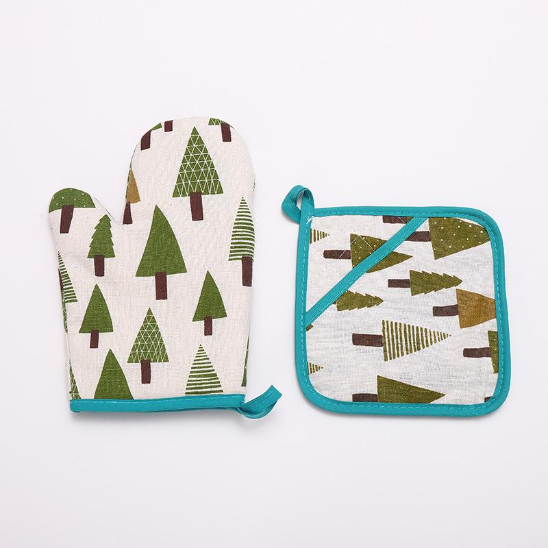 1pc Green tree thermal insulation gloves simple anti-scalding thermal insulation gloves microwave oven thickened oven gloves червоний
1pc Green tree thermal insulation gloves simple anti-scalding thermal insulation gloves microwave oven thickened oven gloves червоний