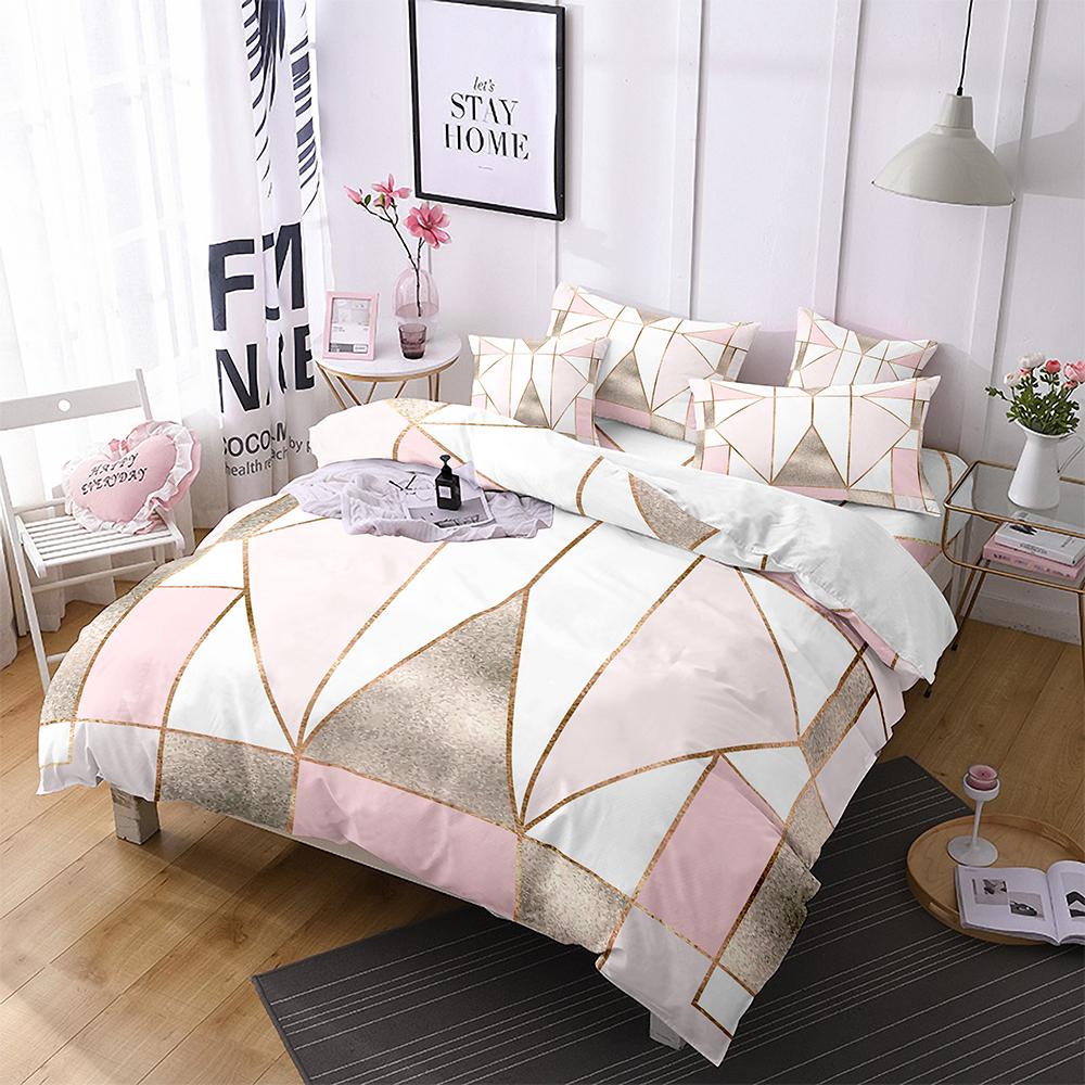 Geometric luxury honeycomb stone pattern 3D printed bedding set queen size 2/3pcs microfiber duvet cover cool style 135x200cm
Geometric luxury honeycomb stone pattern 3D printed bedding set queen size 2/3pcs microfiber duvet cover cool style 135x200cm