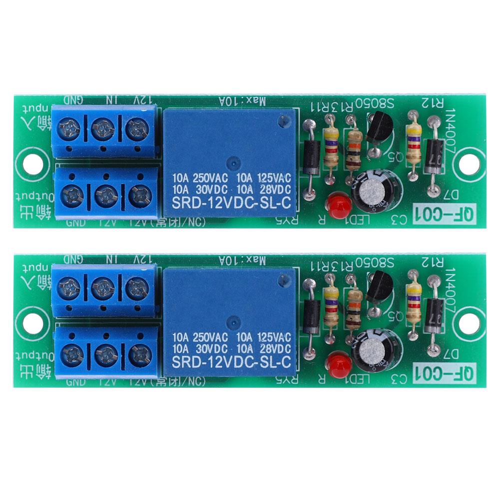 2PCS QF C01 12VDC Bistable Relay Module Автомобільний модифікаційний перемикач Start Stop Module
2PCS QF C01 12VDC Bistable Relay Module Автомобільний модифікаційний перемикач Start Stop Module