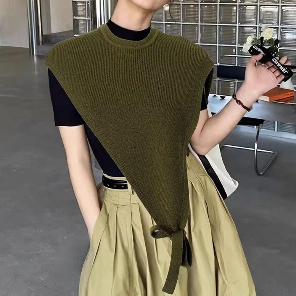 Solid Color Crossbody Shawl Fashion Skew Triangle Shawl Pullover Women s Knitted Shawl for Blouse
Solid Color Crossbody Shawl Fashion Skew Triangle Shawl Pullover Women s Knitted Shawl for Blouse