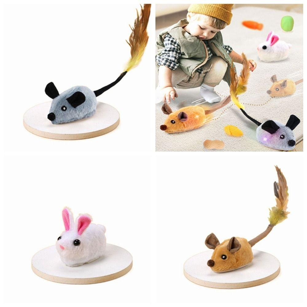 with Feather Electric Mice Cat Toy Random Walking Smart Running Mouse Toy Pets Supply Indoor
with Feather Electric Mice Cat Toy Random Walking Smart Running Mouse Toy Pets Supply Indoor