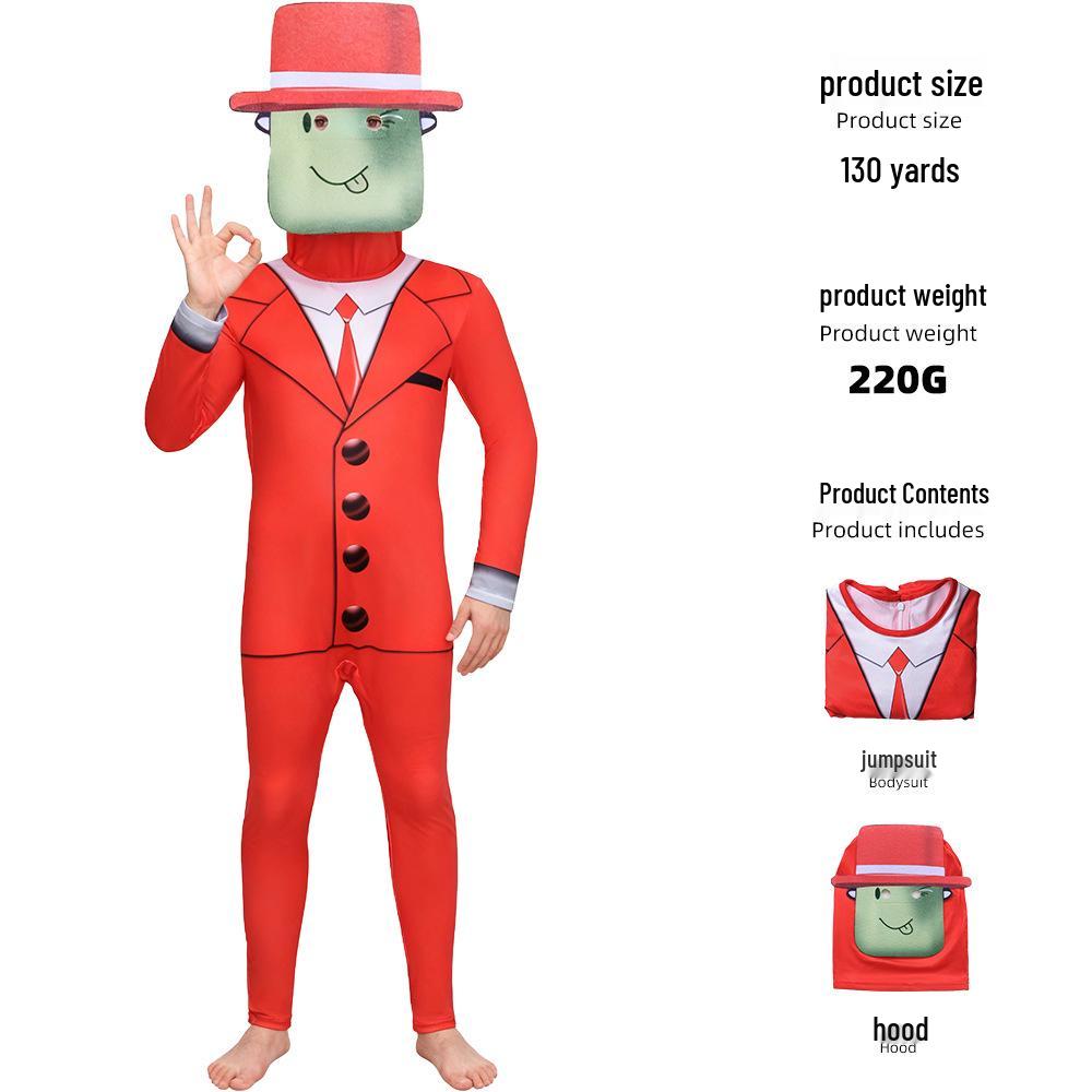 Pocket Devs Roblox Kids Cosplay Jumpsuit - Med/Large Halloween Costume Kids 120
Pocket Devs Roblox Kids Cosplay Jumpsuit - Med/Large Halloween Costume Kids 120