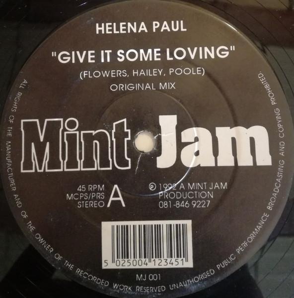 12inch Record HELENA PAUL - Give It Some Loving MJ001 Mint Jam 1992 UK Dance & Electronica Used
12inch Record HELENA PAUL - Give It Some Loving MJ001 Mint Jam 1992 UK Dance & Electronica Used