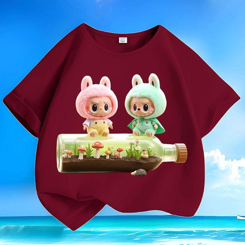 Children s Pure Cotton T-shirt, Fashionable and Loose Top for Boys and Girls in Summer 160
Children s Pure Cotton T-shirt, Fashionable and Loose Top for Boys and Girls in Summer 160