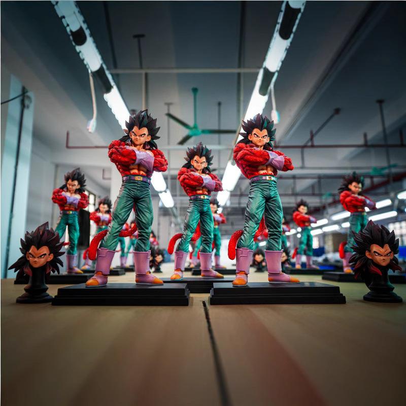 Dragon Ball, Saiyan JT Super Four Vegeta figure, standing statue model ornament, animation peripheral toys
Dragon Ball, Saiyan JT Super Four Vegeta figure, standing statue model ornament, animation peripheral toys