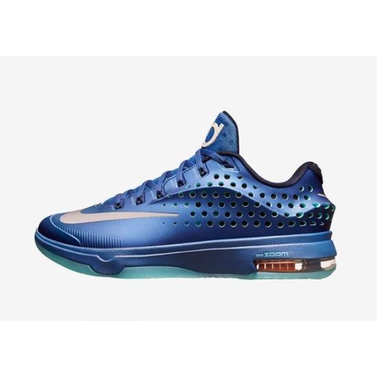 Nike KD 7 Elite Elevate 724349-404 EU 41 срібний/синій
Nike KD 7 Elite Elevate 724349-404 EU 41 срібний/синій