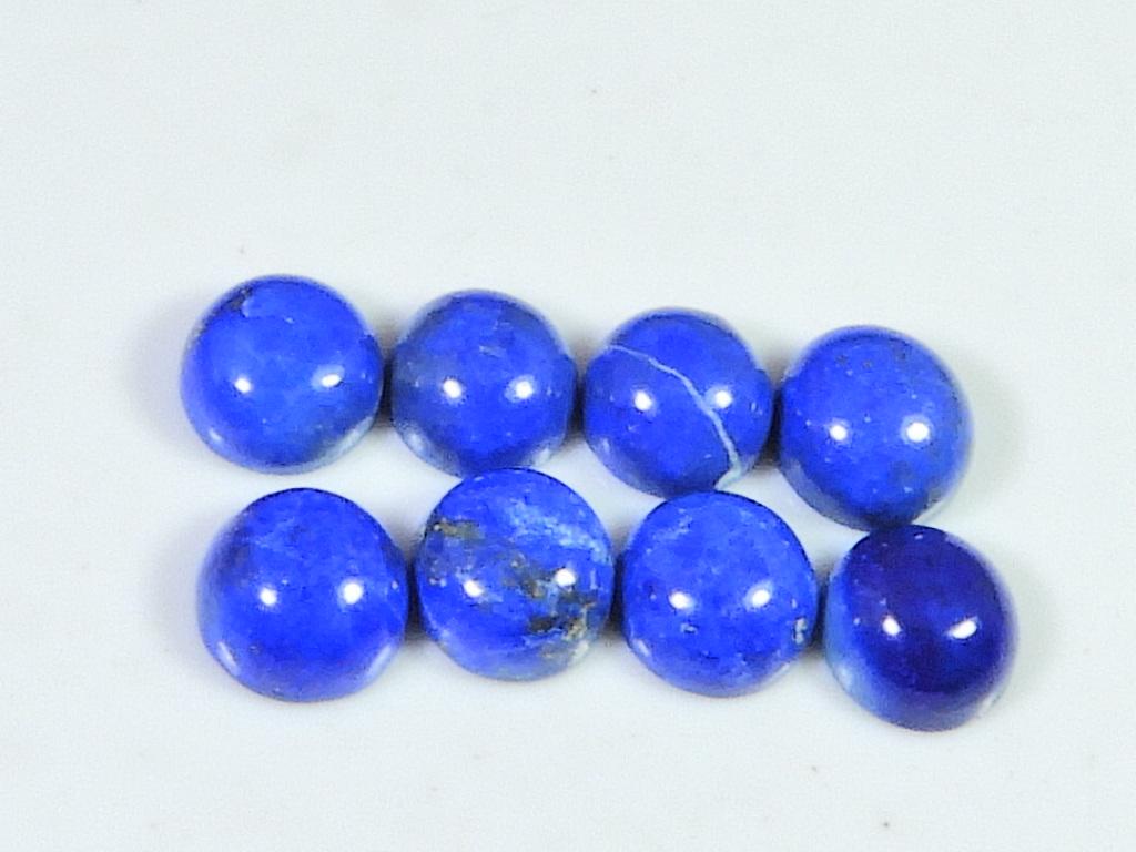 20Cts Natural Blue Lapis Lazuli Round Cabochon Loose Gemstone 8Pcs Lot 8X8MM RQ-1872 
20Cts Natural Blue Lapis Lazuli Round Cabochon Loose Gemstone 8Pcs Lot 8X8MM RQ-1872