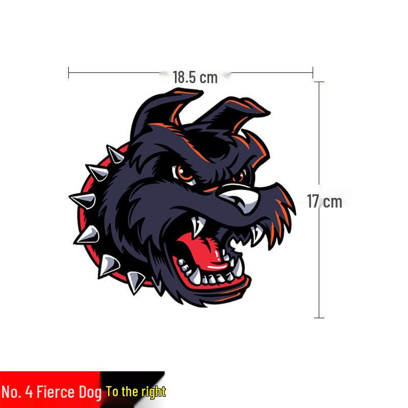 Personalized Fierce Dog Reflective Car Sticker - Scratch Protector & Decoration
Personalized Fierce Dog Reflective Car Sticker - Scratch Protector & Decoration