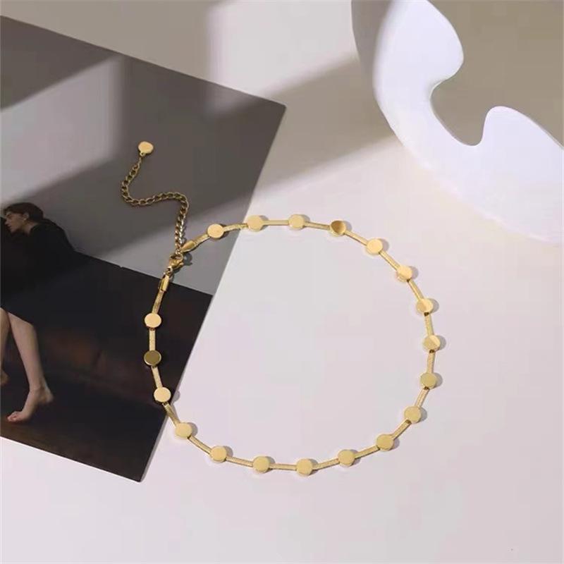 Snake Bone Choker Women s Titanium Steel Necklace - European & American Style Simple Clavicle Chain Necklace золотой
Snake Bone Choker Women s Titanium Steel Necklace - European & American Style Simple Clavicle Chain Necklace золотой