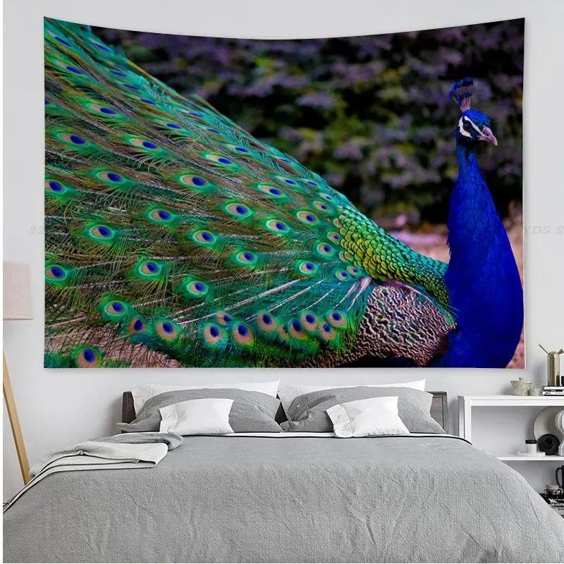 Гобелен для гостиной в офисе Гобелен с принтом павлиньих перьев Гобелен для украшения стен дома 100x75cm
Гобелен для гостиной в офисе Гобелен с принтом павлиньих перьев Гобелен для украшения стен дома 100x75cm