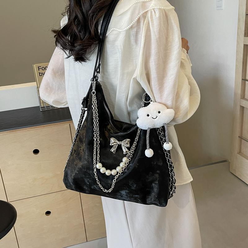 Сумки через плечо, высококачественные сумки-тоуты на молнии для женщин, новые модные, большой емкости, для поездок на работу, универсальный рюкзак с цепочкой и бантом
Сумки через плечо, высококачественные сумки-тоуты на молнии для женщин, новые модные, большой емкости, для поездок на работу, универсальный рюкзак с цепочкой и бантом