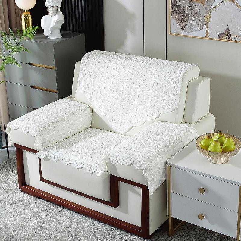 Кружевной нескользящий набор подушек и чехлов для дивана: Спинка, подлокотник и универсальная посадка для всех сезонов Rectangle 90x160 cm
Кружевной нескользящий набор подушек и чехлов для дивана: Спинка, подлокотник и универсальная посадка для всех сезонов Rectangle 90x160 cm