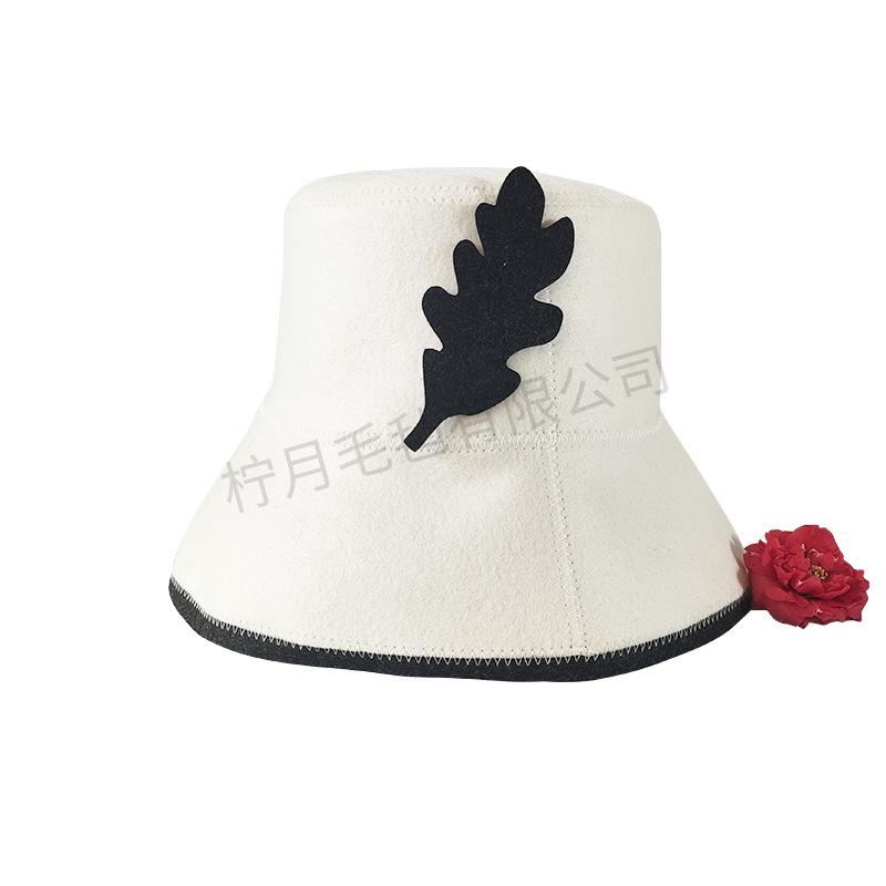 Custom Wool Felt Sauna Bucket Hat with Logo - White, Trendy, Handmade 22x28cm білий
Custom Wool Felt Sauna Bucket Hat with Logo - White, Trendy, Handmade 22x28cm білий