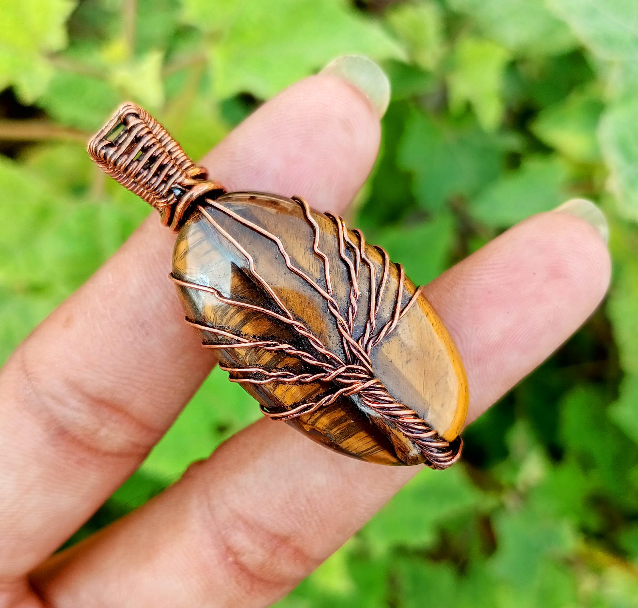 Лабрадорит Драгоценный камень Медная проволока ручной работы Wrap Tree Of Life Подвеска Ювелирные изделия
Лабрадорит Драгоценный камень Медная проволока ручной работы Wrap Tree Of Life Подвеска Ювелирные изделия