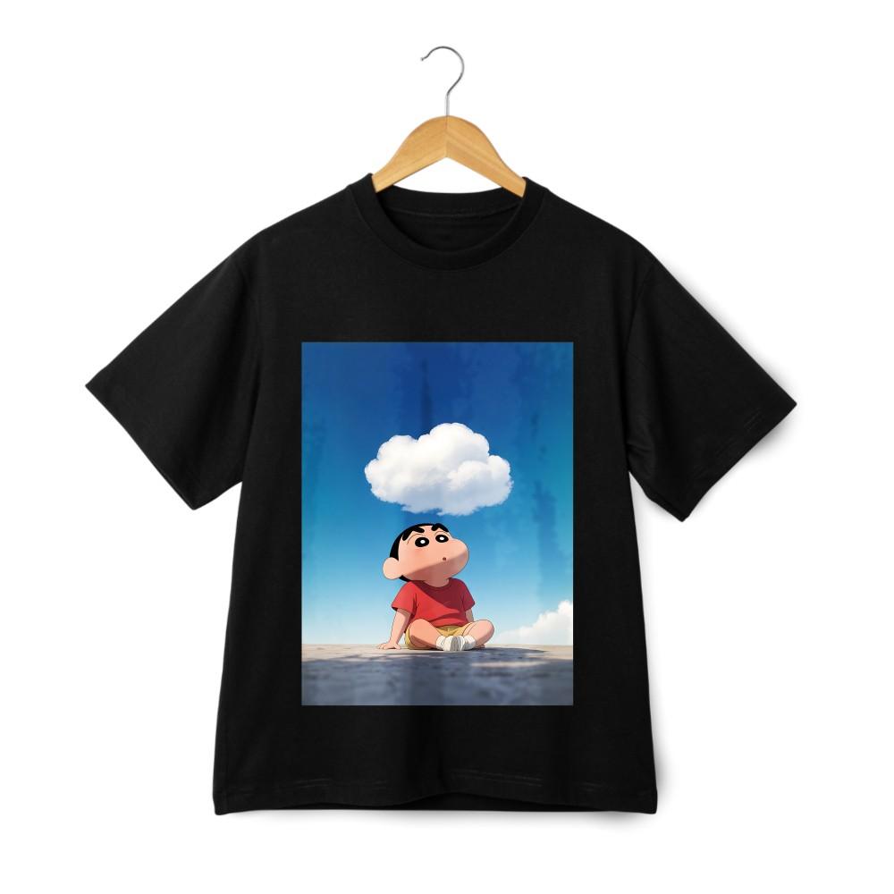 Crayon Shin-chan Looking At Clouds Printed Tee, Unisex Short -Sleeve Top|cartoon 3XL
Crayon Shin-chan Looking At Clouds Printed Tee, Unisex Short -Sleeve Top|cartoon 3XL