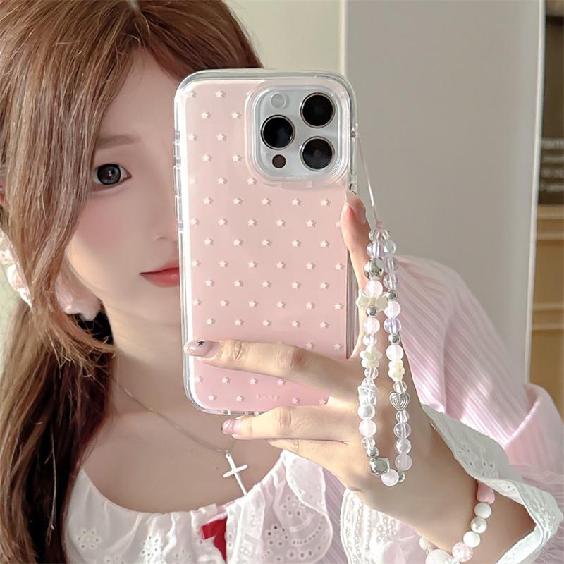 Simple Pink Cute Stars Phone Case For iPhone 16 Pro 15 14 13 12 Pro Max Back Cover with Chain Air bag Shockproof Cases 16 Funda iPhone 15
Simple Pink Cute Stars Phone Case For iPhone 16 Pro 15 14 13 12 Pro Max Back Cover with Chain Air bag Shockproof Cases 16 Funda iPhone 15