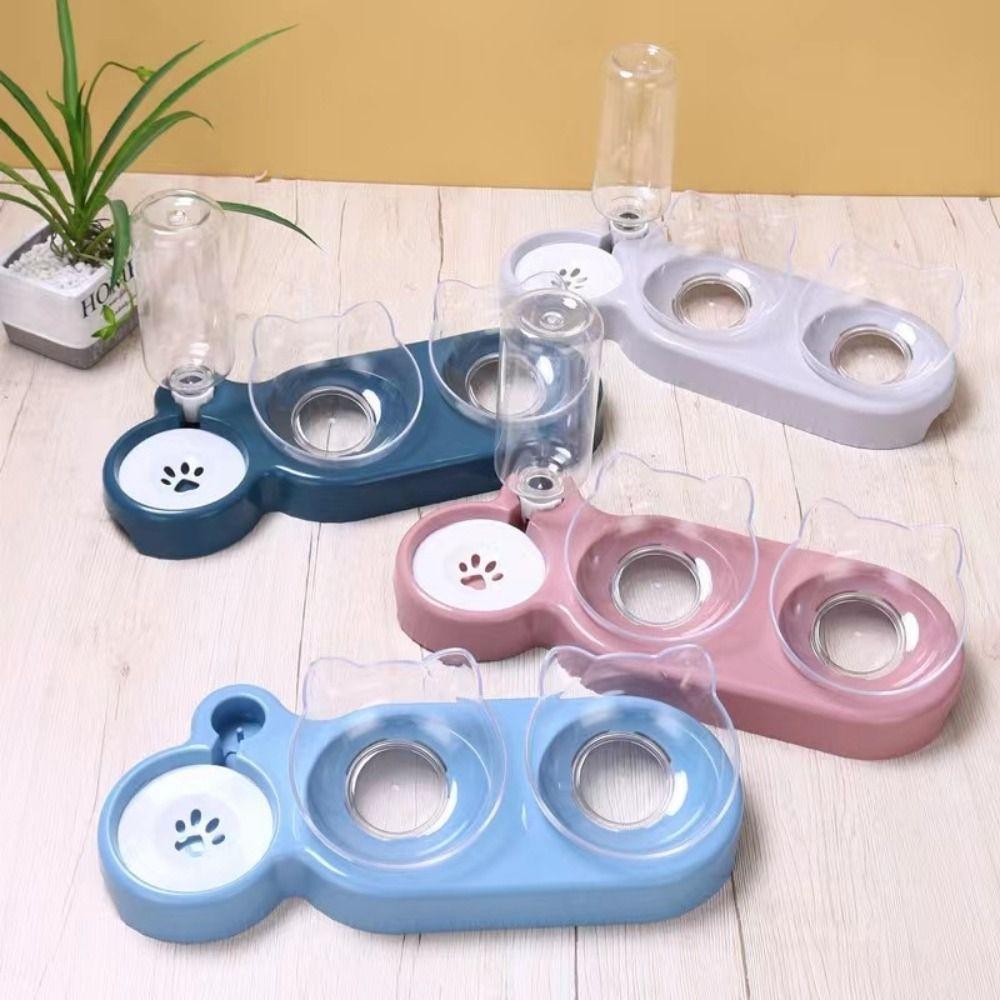 3 Holes Feeder Pet Automatic Feeder Anti Slip Double Bowl Pet Automatic Water Dispenser
3 Holes Feeder Pet Automatic Feeder Anti Slip Double Bowl Pet Automatic Water Dispenser