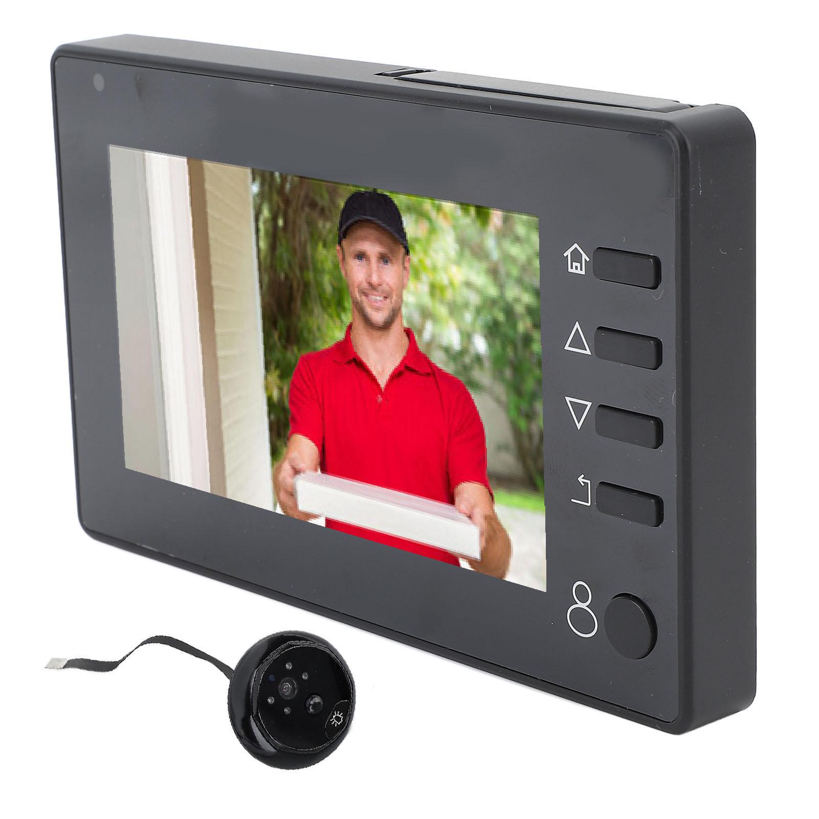 720P Дверной глазок Камера 4,3-дюймовый экран 145 Широкий угол обзора Интеллектуальный визуальный мониторинг 940 нм
720P Дверной глазок Камера 4,3-дюймовый экран 145 Широкий угол обзора Интеллектуальный визуальный мониторинг 940 нм