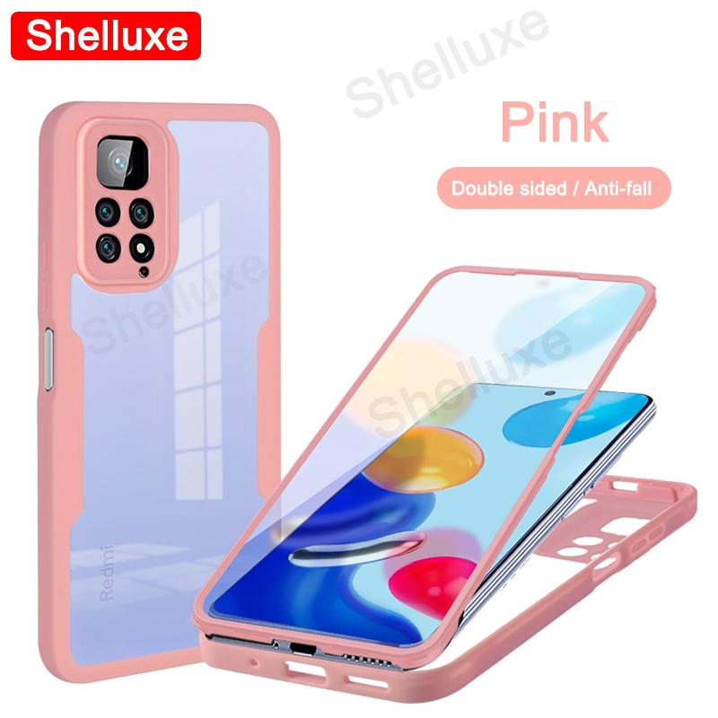 Прозрачный чехол Shelluxe 360 на весь корпус (передняя + задняя часть) для Xiaomi Redmi Note 11S 11 Pro Plus + Note11 Note11S, силиконовая двухсторонняя накладка Redmi Note11 ProPlus розовый
Прозрачный чехол Shelluxe 360 на весь корпус (передняя + задняя часть) для Xiaomi Redmi Note 11S 11 Pro Plus + Note11 Note11S, силиконовая двухсторонняя накладка Redmi Note11 ProPlus розовый