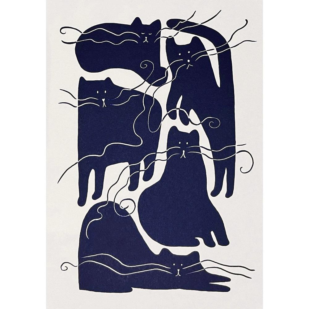 Minimalism Cartoon Still Life Posters Composition Of Six Cats Prints Mother-to-be Canvas Painting Wall Pictures Home Room Decor 21X30CMNo Framed
Minimalism Cartoon Still Life Posters Composition Of Six Cats Prints Mother-to-be Canvas Painting Wall Pictures Home Room Decor 21X30CMNo Framed