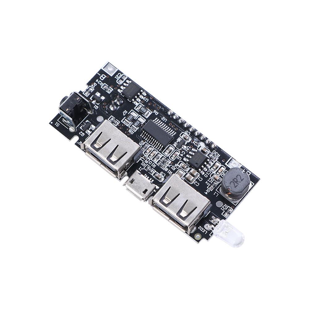 Dual USB for Mobile Power Bank 18650 Battery PCBA Motherboard 5V 1A 2.1A LCD Module Charging Module
Dual USB for Mobile Power Bank 18650 Battery PCBA Motherboard 5V 1A 2.1A LCD Module Charging Module